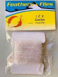 Chenille Ice Cactus - Clear Transparente