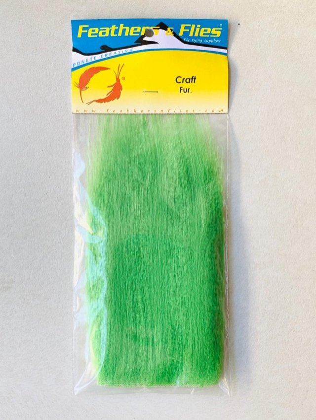 Craftfur Pelo Longo - Chartreuse Fluorescente Imagem 1
