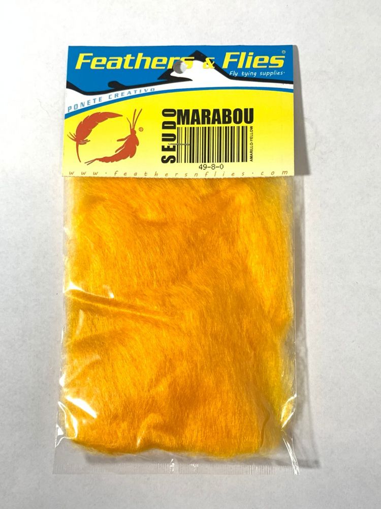 Seudo Marabou - Amarelo Imagem 1