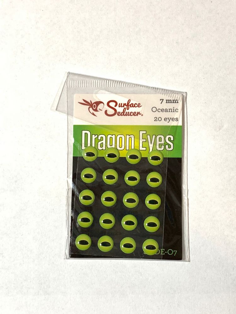 Dragon Eyes - 7mm - Chartreuse Imagem 1