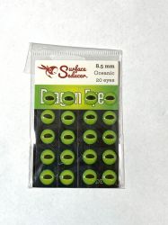 Dragon Eyes - 8.5mm - Chartreuse
