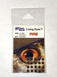 Living Eyes - Fire - 4mm