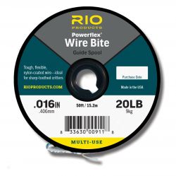 Powerflex Wire Bite Tippet (Aço)- 30lb - 15pés