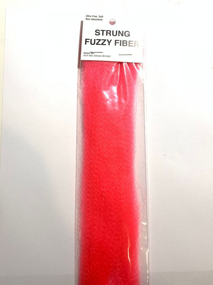 Strung Fuzzy Fiber - Rosa Quente Imagem 1