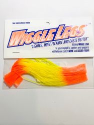 Wiggle Legs - Amarelo com ponta Laranja QUente